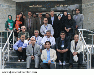 بازدید دکتر جمشید ممتاز از موزۀ صلح تهران